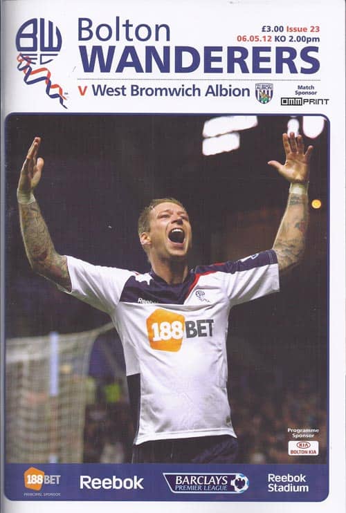 Bolton Wanderers FC v West Bromwich Albion FC 